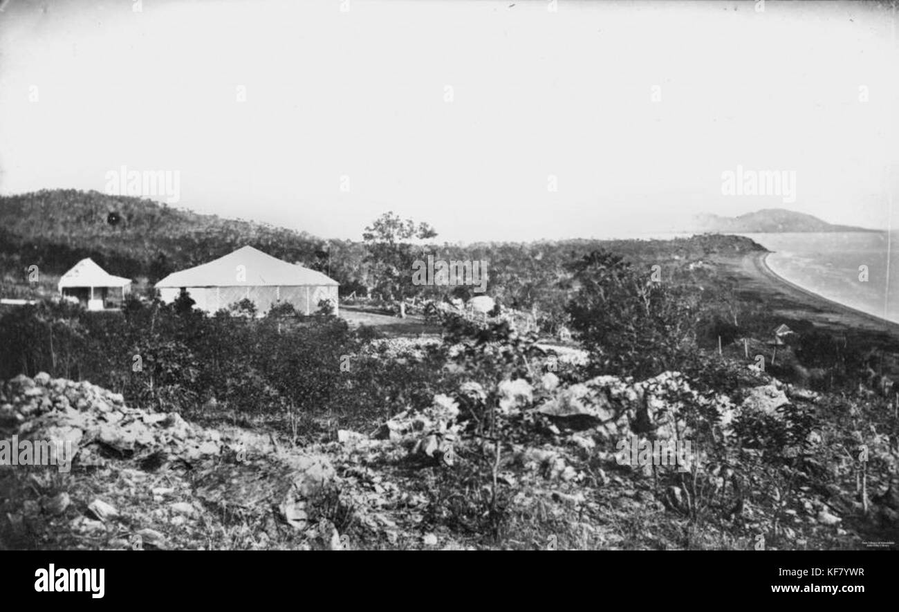 1 137107 John Melton Black residence, la prima casa in Townsville costruito intorno al 1865 Foto Stock