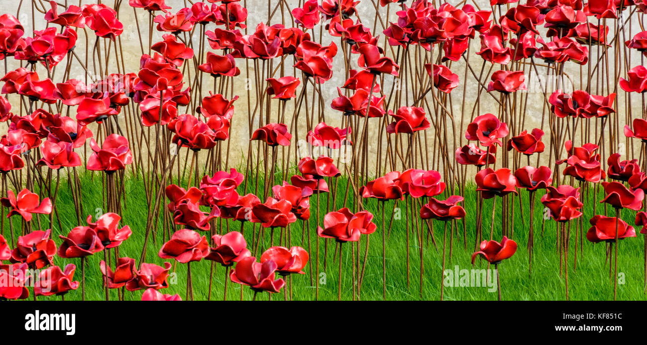 Poppies in Tour, Memoriale di guerra la zappa, Plymouth, Devon, Inghilterra, Regno Unito Foto Stock Poppies in Tour, Memoriale di guerra la zappa, Plymouth, Devon, Inghilterra, Regno Unito Foto Stock