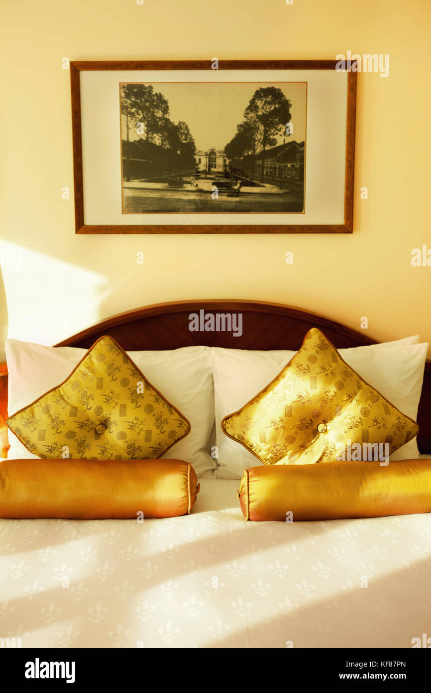 Il Vietnam, a Saigon, una sezione della grande e aprire il piano bar al park hayatt hotel di Saigon, città di Ho chi minh Foto Stock