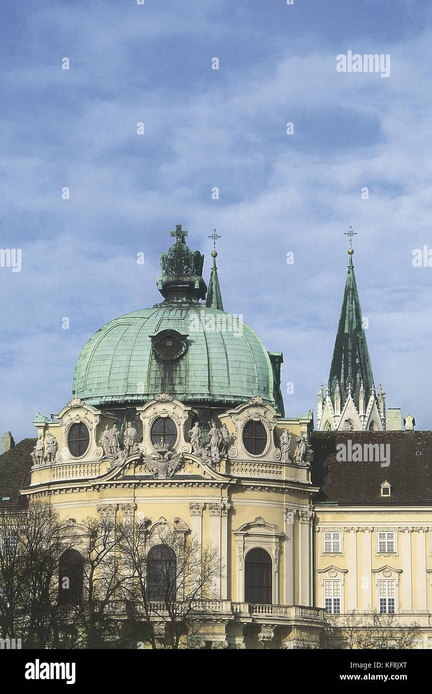 Austria, Austria inferiore, Klosterneuburg. Abbazia Foto Stock