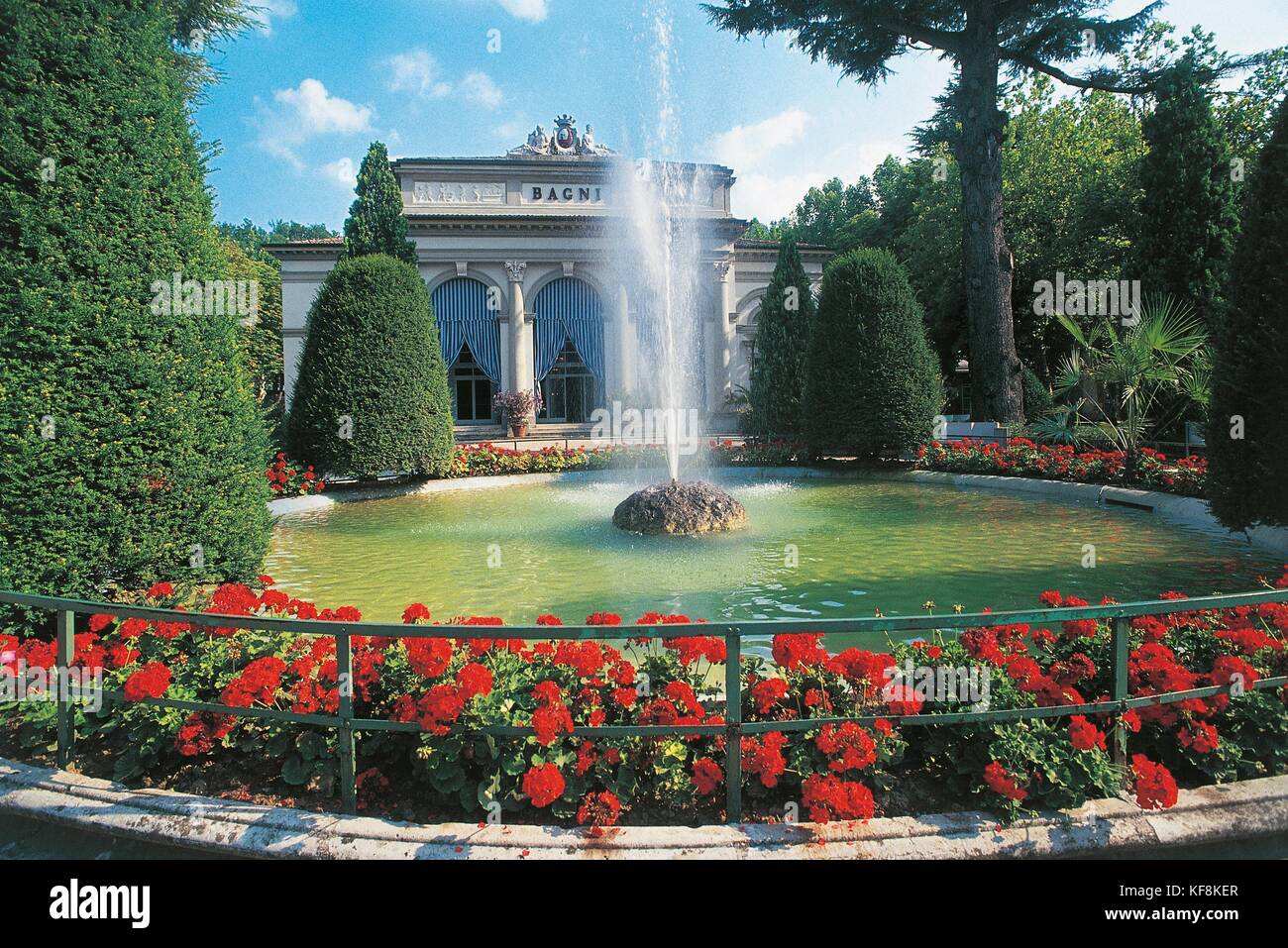 L'Italia, Regione Emilia Romagna, Faenza appennino, riolo terme, bagni Foto Stock