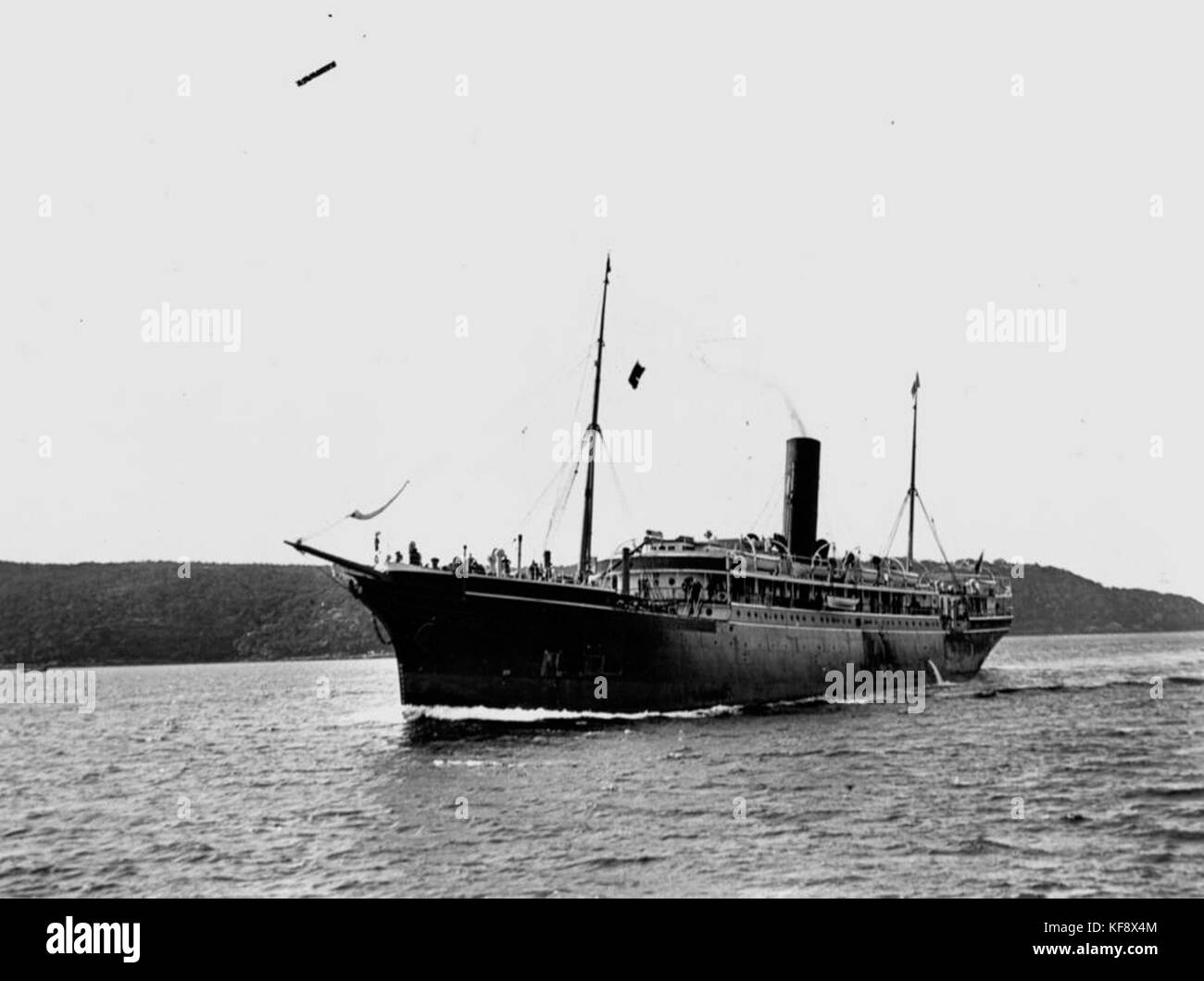 L'Empire, una nave mercantile britannica, fu una delle navi in servizio all'inizio del XX secolo. Nota per il suo ruolo nelle rotte di navigazione globali, ha svolto un ruolo importante nel trasporto di merci durante il periodo tra le due guerre. Foto Stock