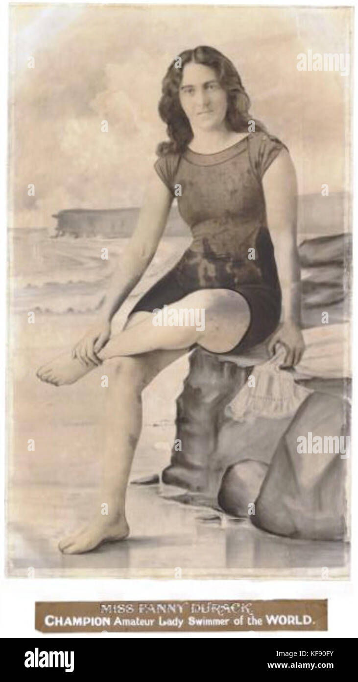Fanny Durack 1912 Foto Stock