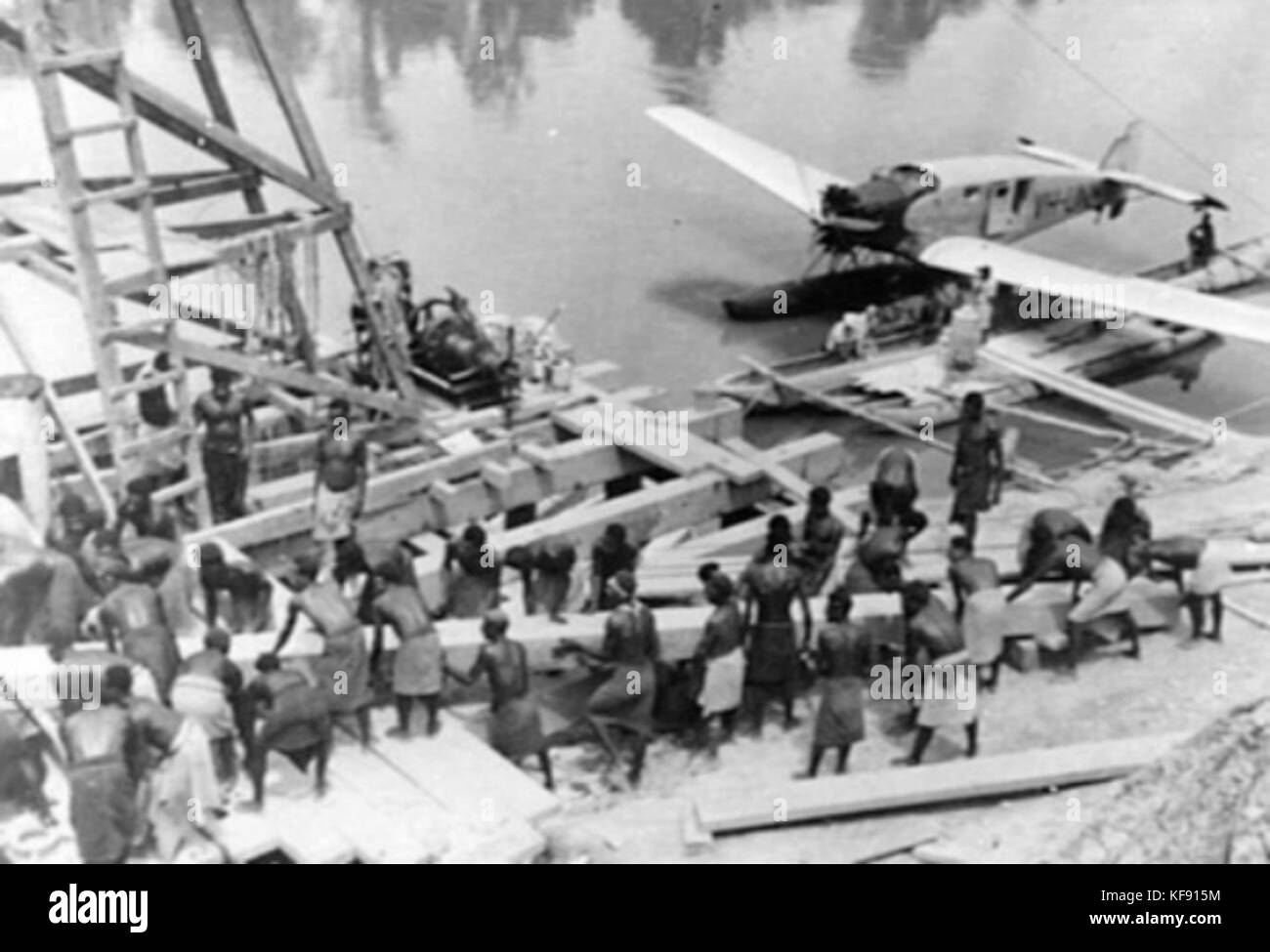 Junkers W34 in Nuova Guinea 1941 Foto Stock