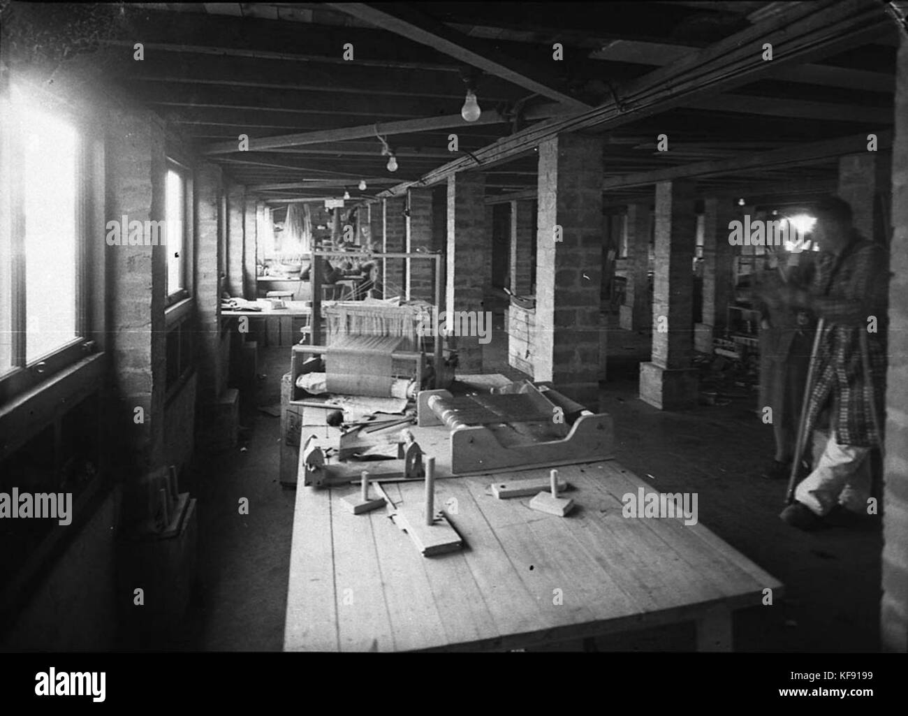 Una fotografia storica dell'ospedale Yaralla, che documenta la sua architettura e il suo significato come struttura sanitaria del suo tempo. Foto Stock