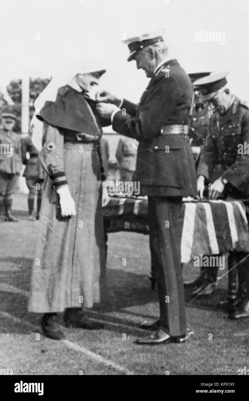 Perla medaglia Corkhill presentazione Foto Stock