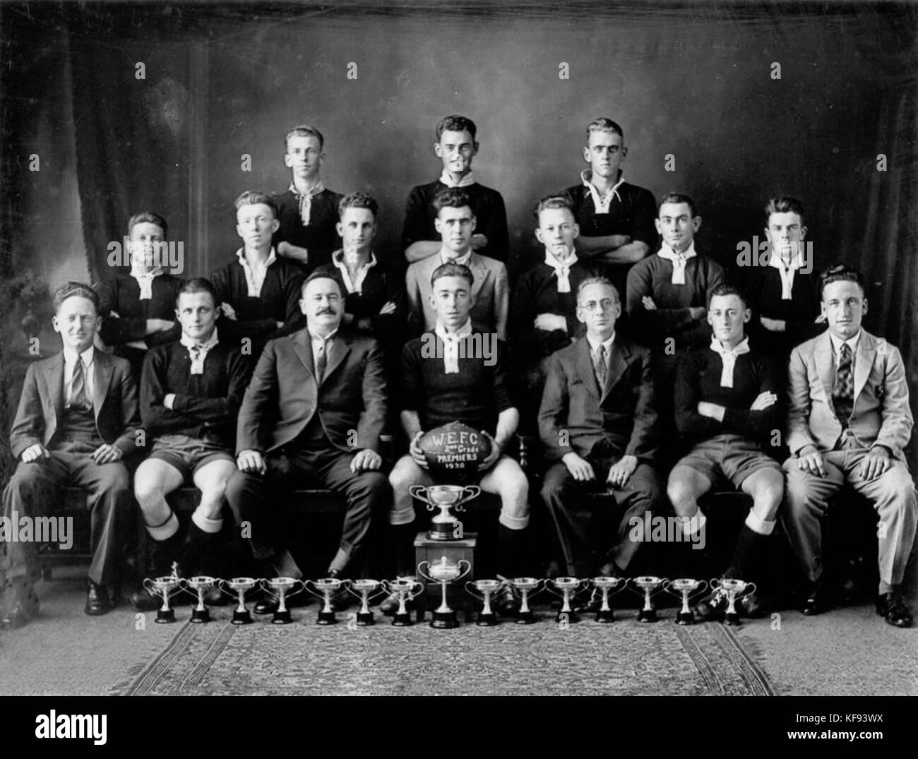 1 127095 West End Club di Calcio, seconda qualità Premiers, 1930 Foto Stock