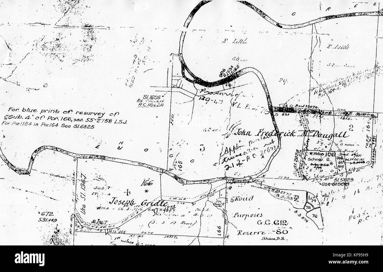 Mappa originale di St Johns Wood Ashgrove 1858 Foto Stock