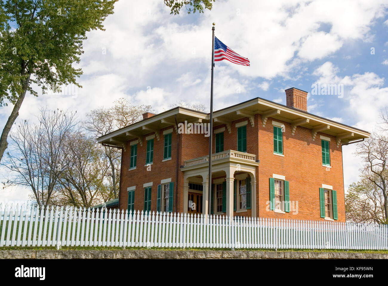 La galena illinois usa, casa di guerra civile generale e diciottesimo presidente Ulysses s. grant. Foto Stock