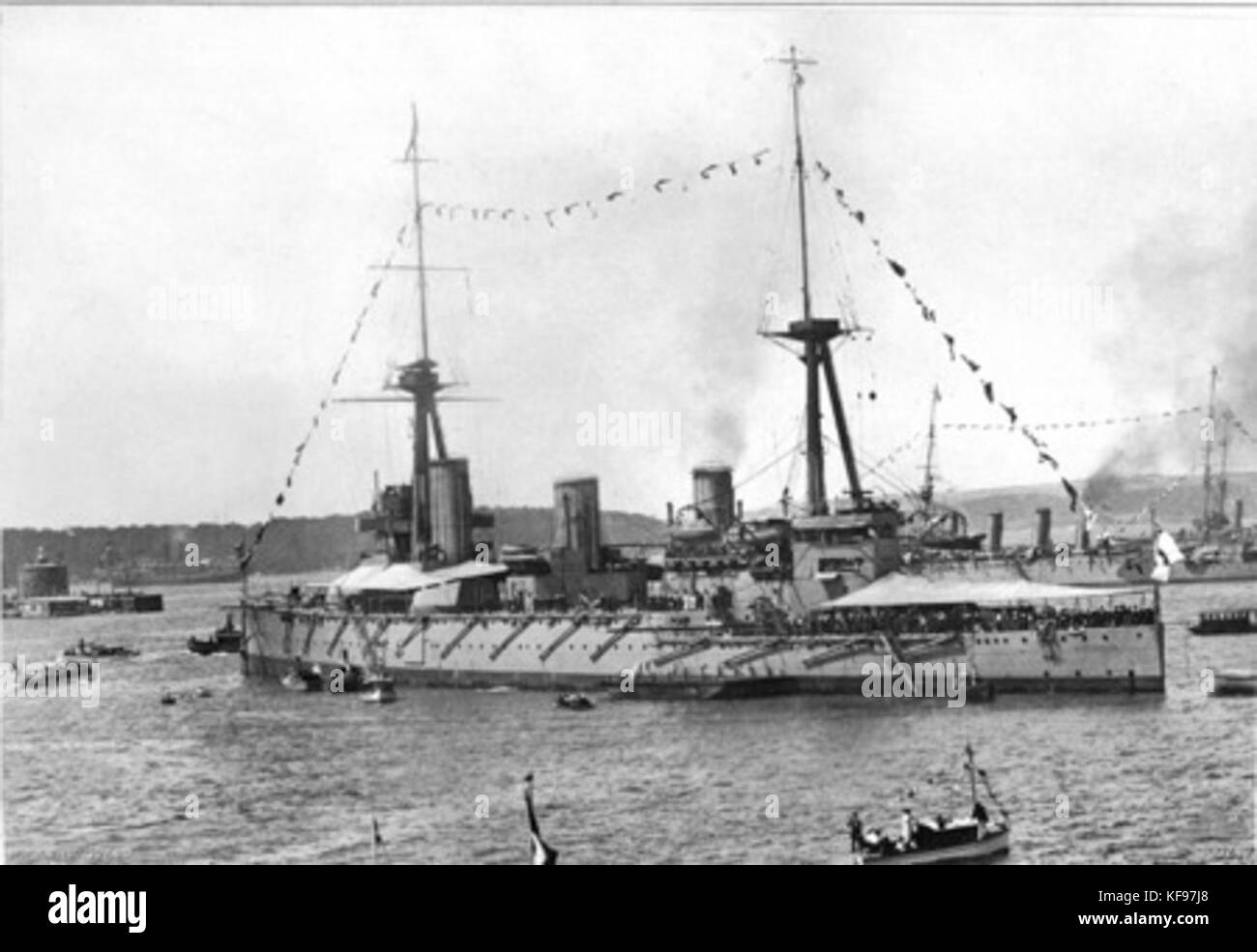 HMAS Australia Sydney Ott 1913 Foto Stock