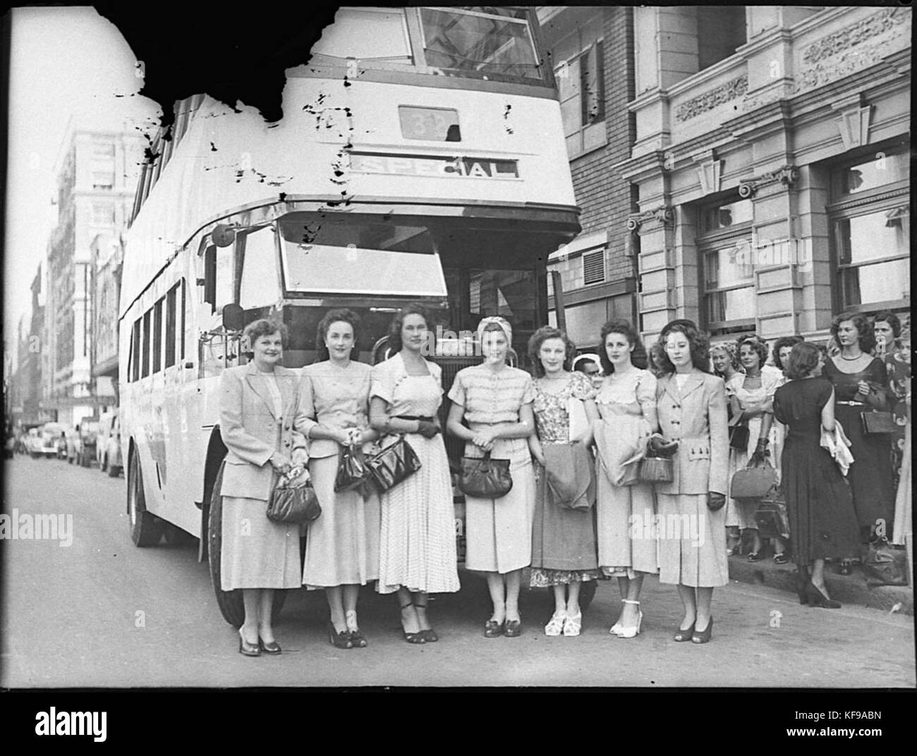 30200 Leyland motori ragazze australiano Foto Stock