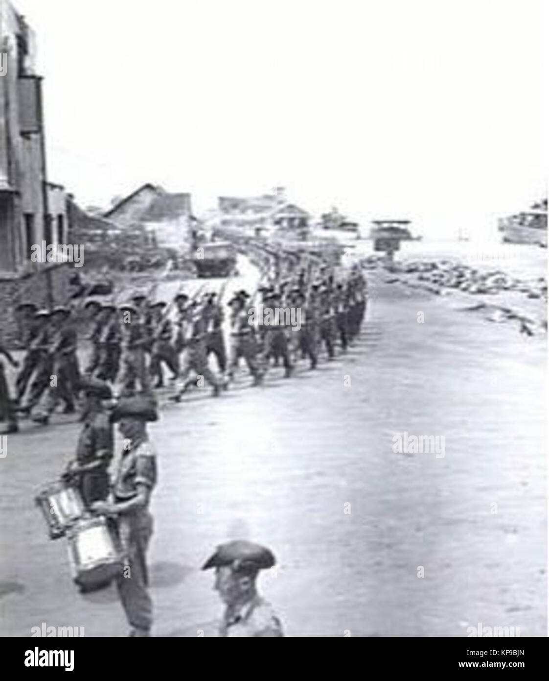 AWM 120854 2 14 Bn Celebes 1945 Foto Stock