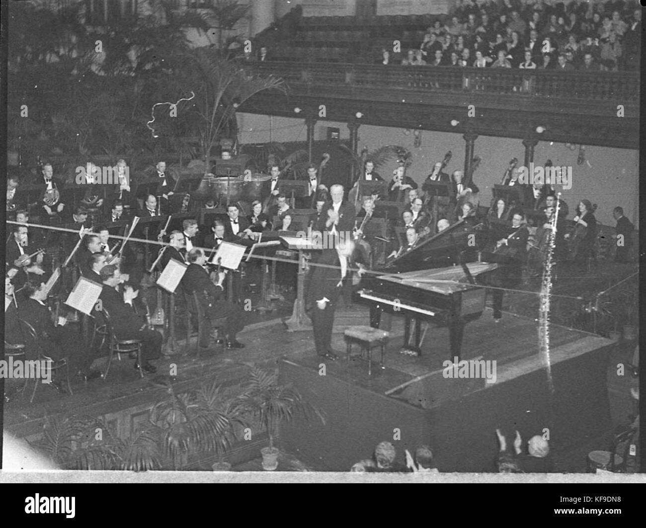 21432 ABC Municipio concerto Rubenstein Foto Stock