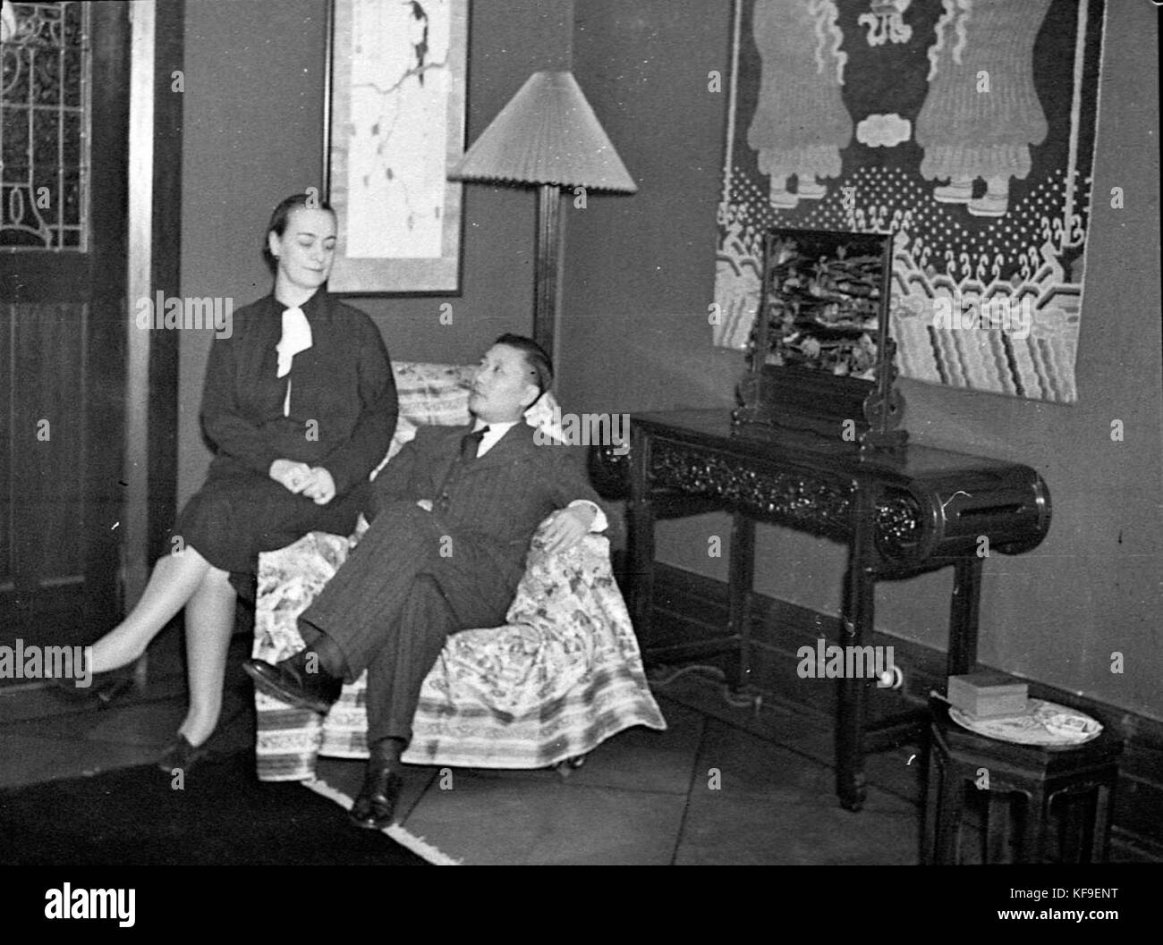 Cinese 23564 Console Generale Dr Pao e la onorevole Pao Foto Stock Cinese 23564 Console Generale Dr Pao e la onorevole Pao Foto Stock
