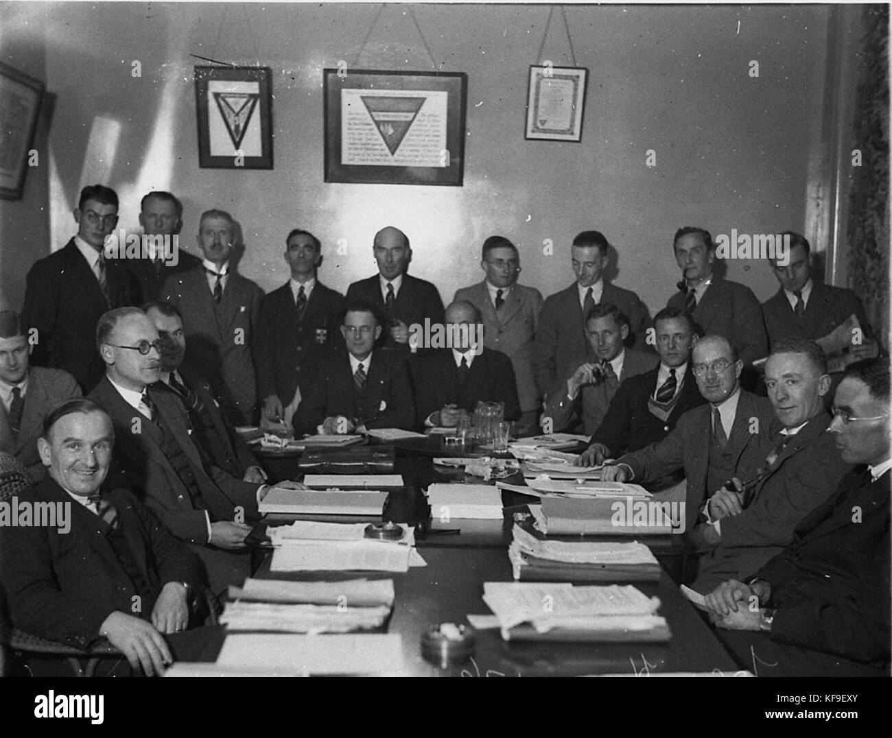 6802 Conferenza di Toc H i delegati Foto Stock