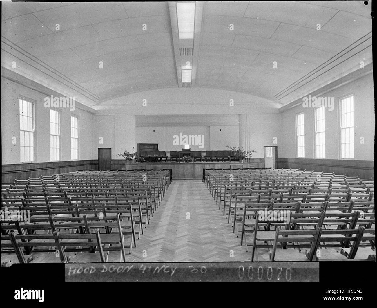 11843 interno di assembly hall Barker College Hornsby per costruire Publishing Co Foto Stock