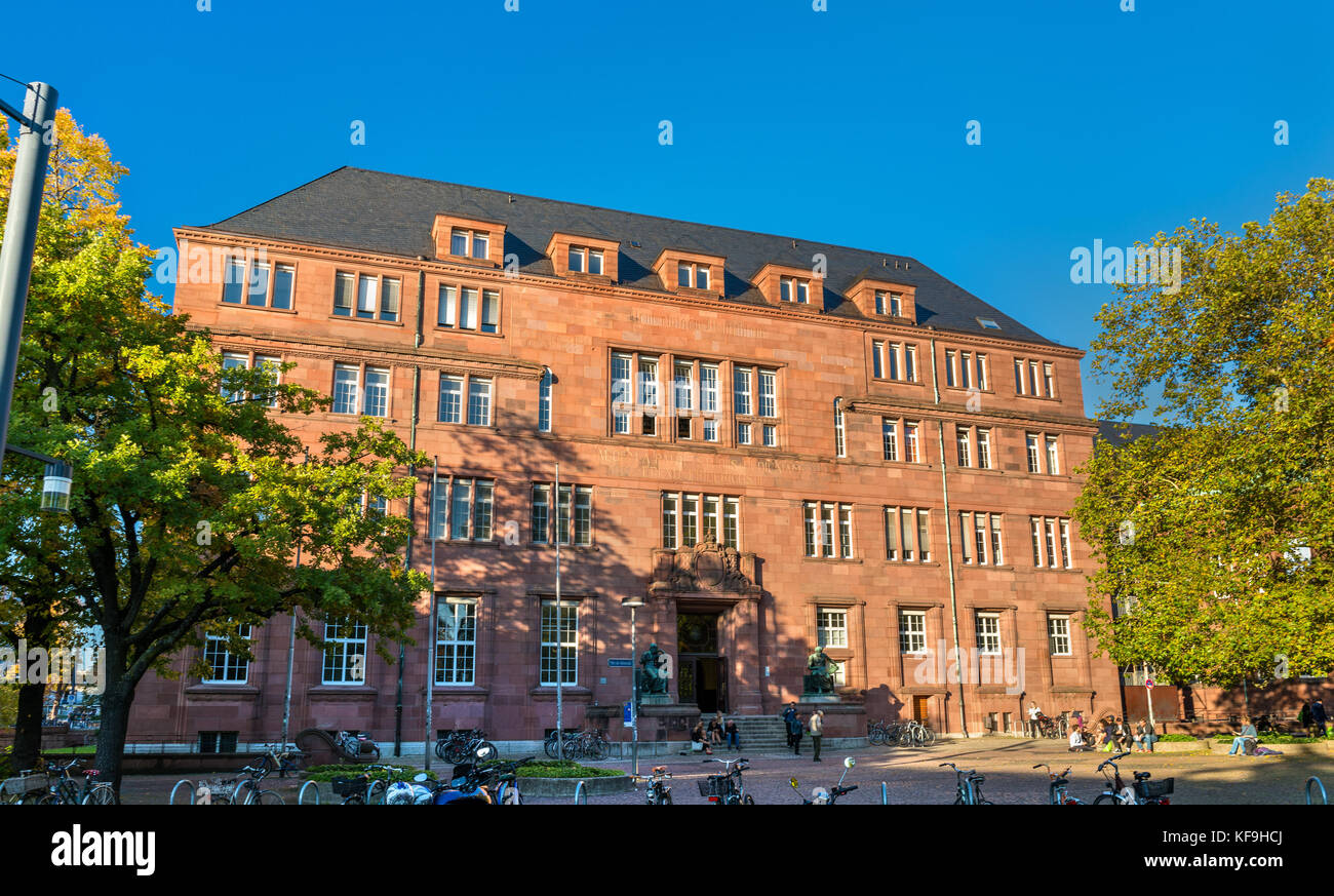 L'albert ludwig Università di Freiburg Freiburg im Breisgau - BADEN-WURTTEMBERG, Germania Foto Stock