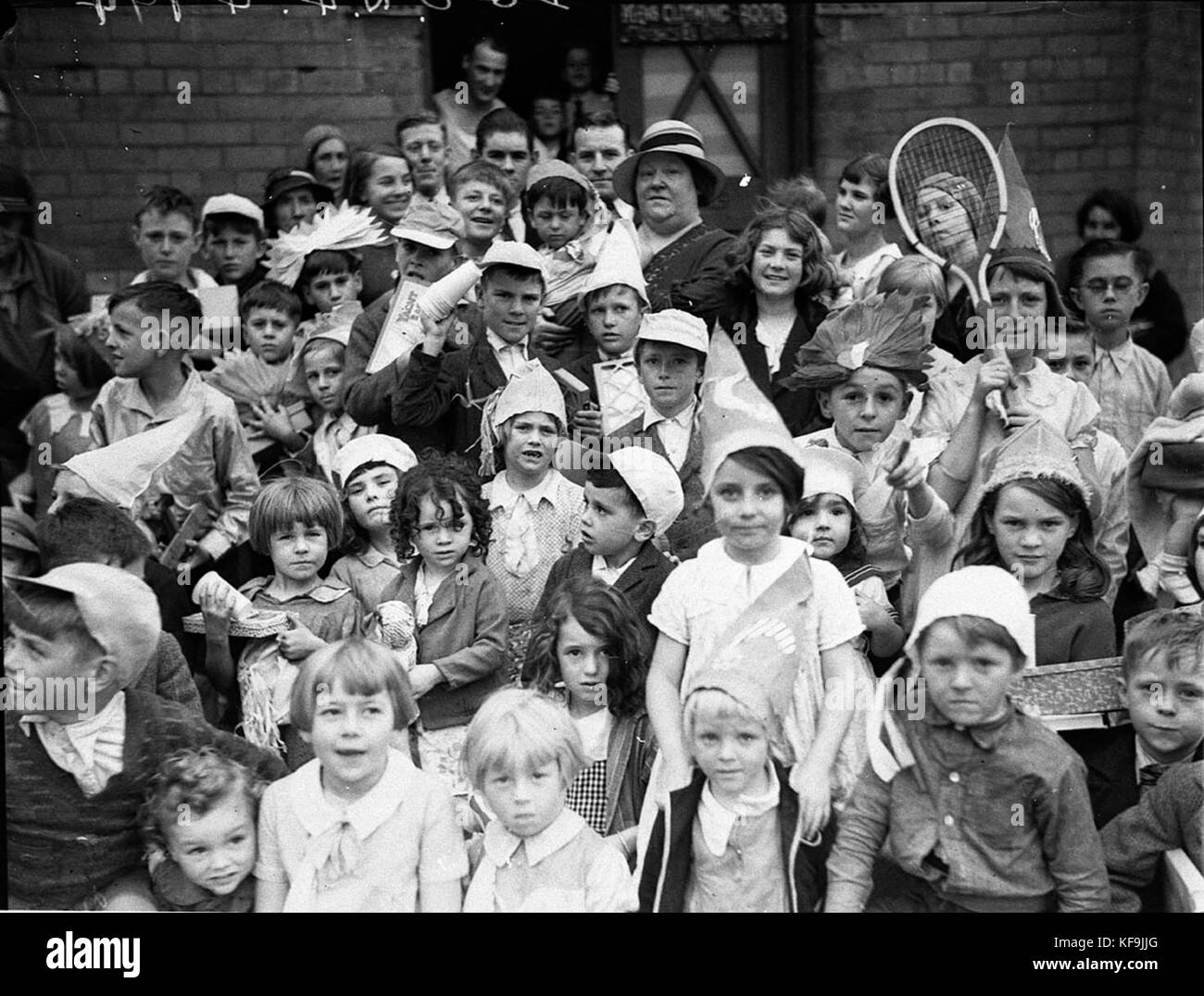 9096 Babbo Natale visita i bambini a Unity Hall Paddington Foto Stock