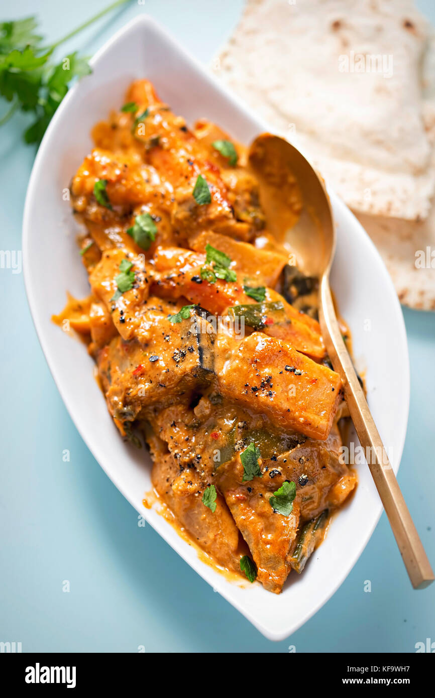 Massam curry Foto Stock