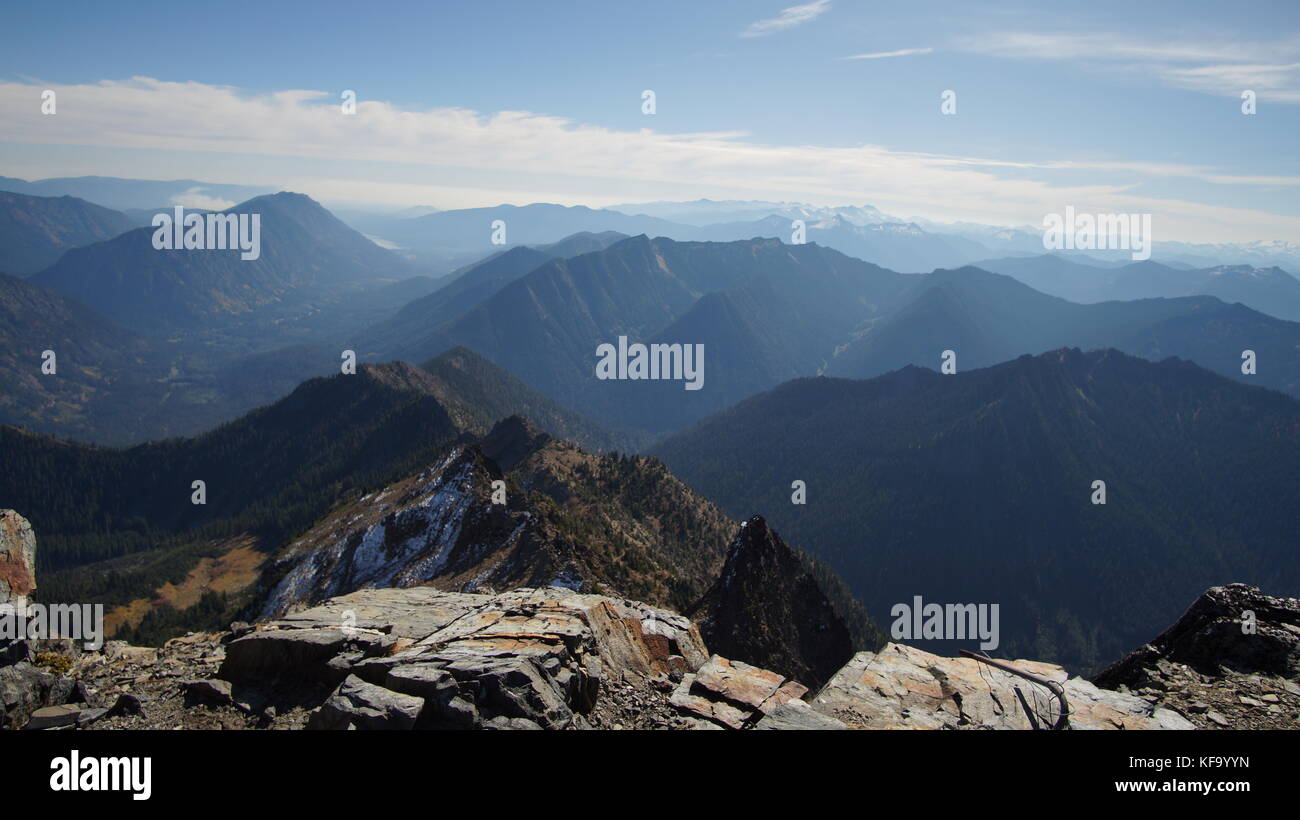 Esplorazione di stato di Washington, il grande Pacific Northwest Foto Stock