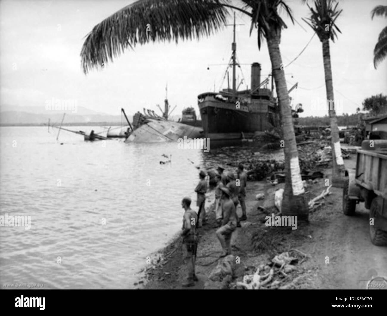 HMAS Anshun relitto3 Foto Stock HMAS Anshun relitto3 Foto Stock