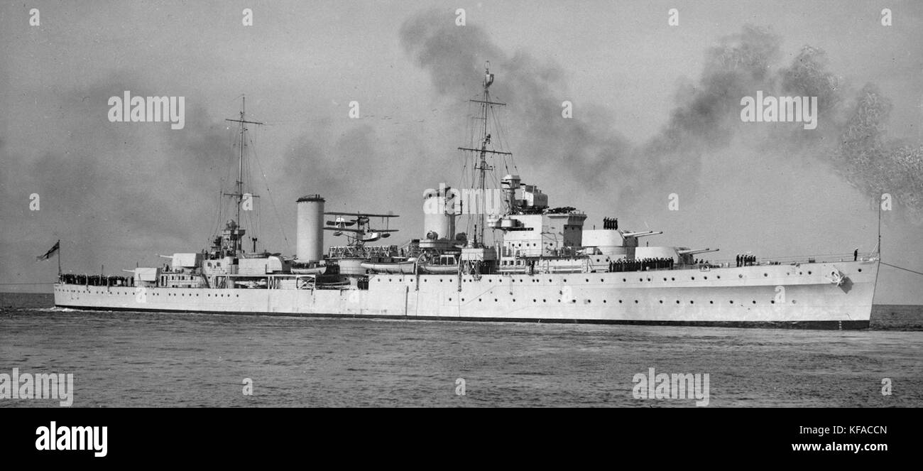 HMAS Hobart SLV AllanGreen 1oc Foto Stock