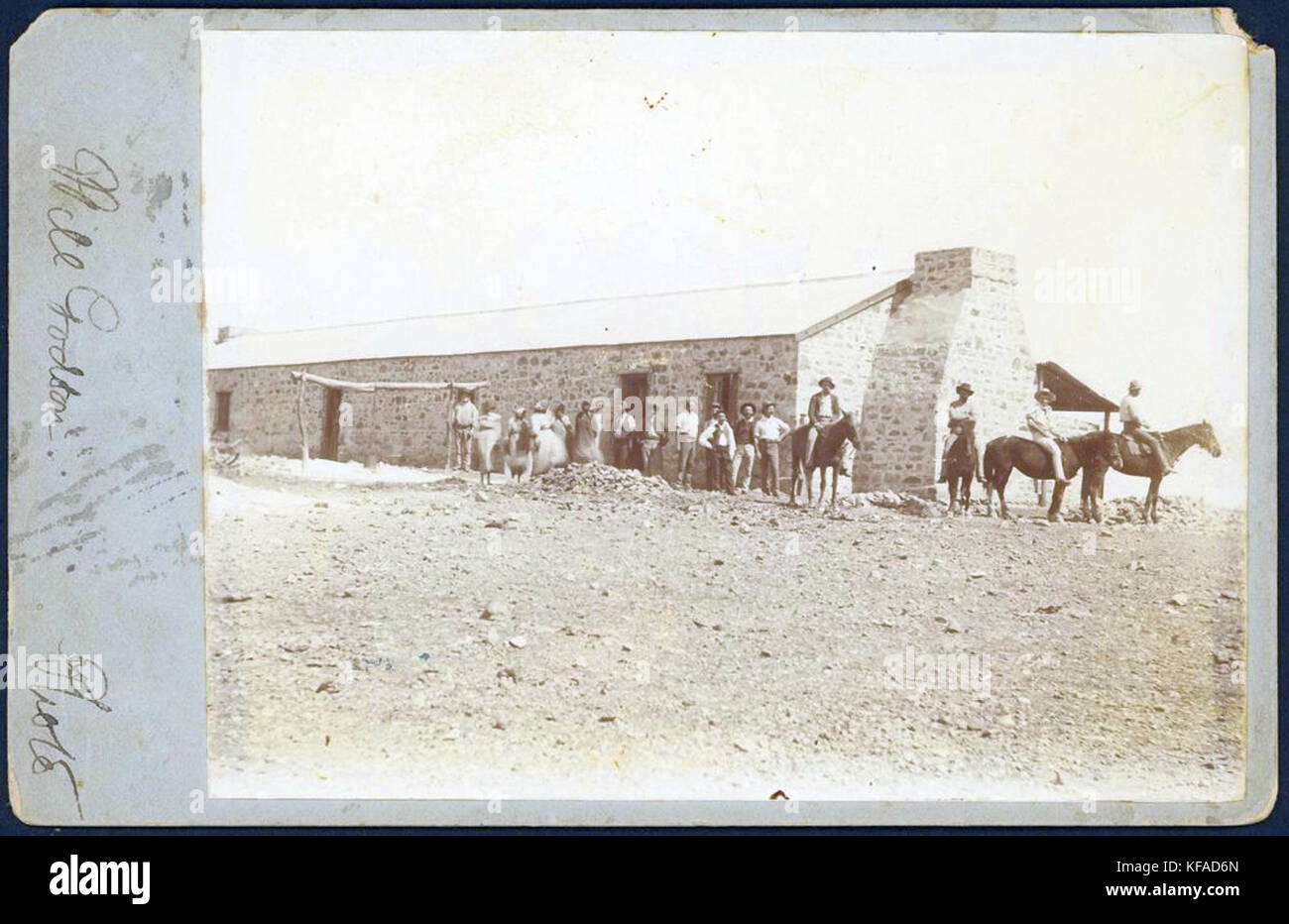 Durham Downs tosatori' Hut 1878 Foto Stock