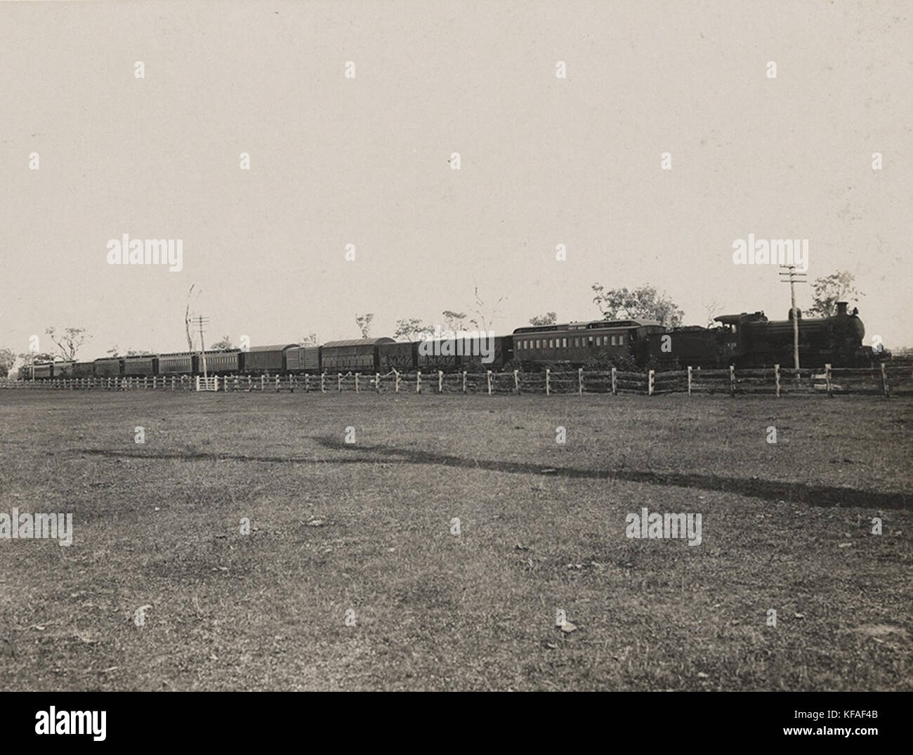 Meglio il treno di allevamento 1924 Foto Stock