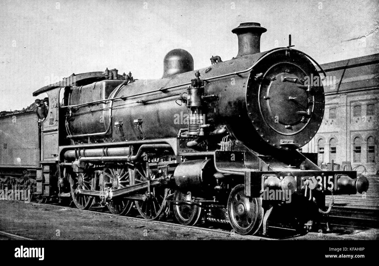 Un riferimento alla NSWGR Locomotive No. 1027, una locomotiva storica a vapore utilizzata dalle New South Wales Government Railways in Australia. Foto Stock
