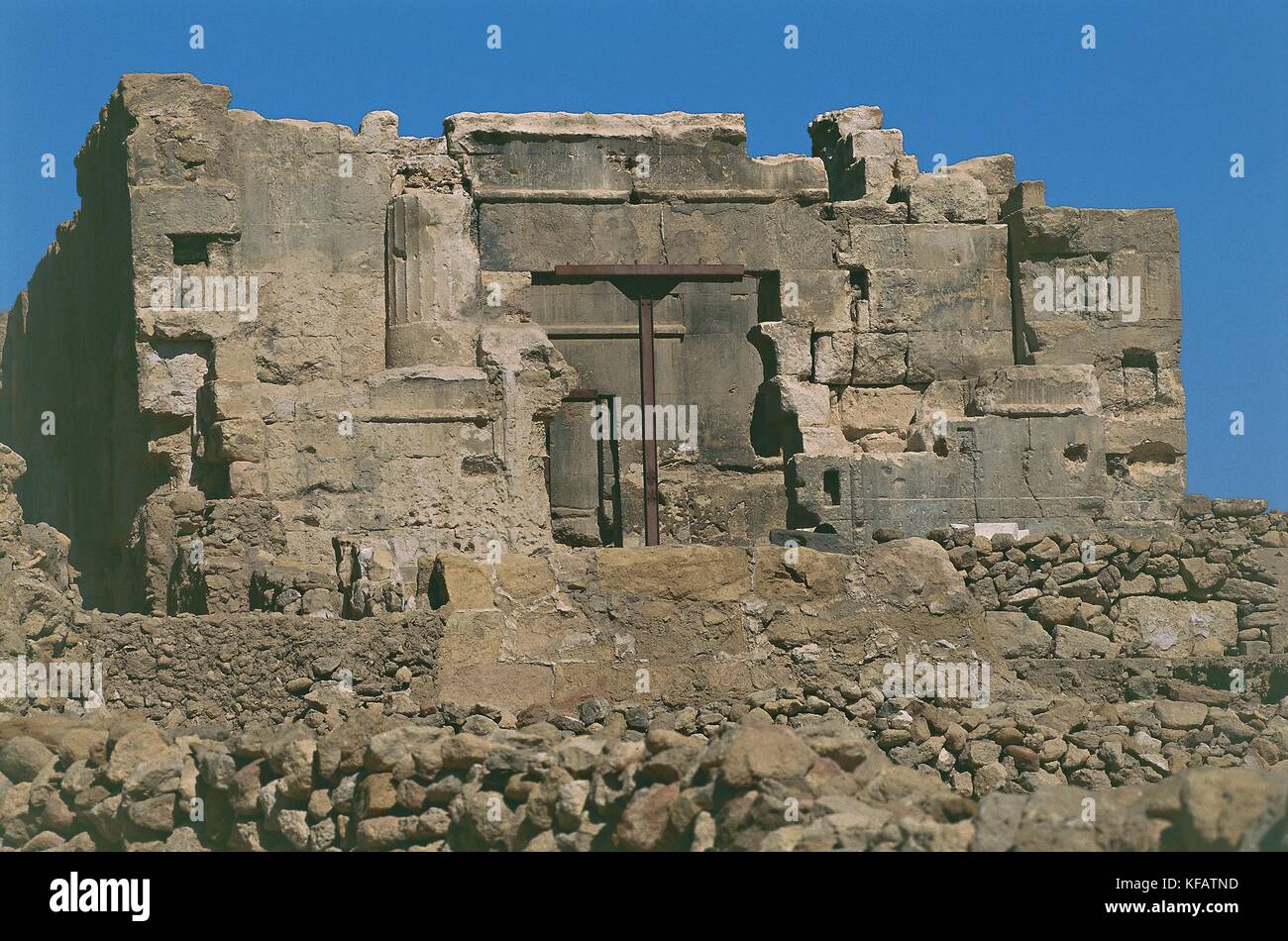 Egitto Antico aghurmi a Siwa (siwah) oasis. tempio di Oracle o tempio di Amon. Xxvi dinastia, 664-525 A.C. Foto Stock