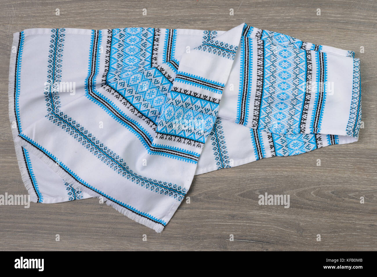Tradizionale etnica asciugamano Foto Stock