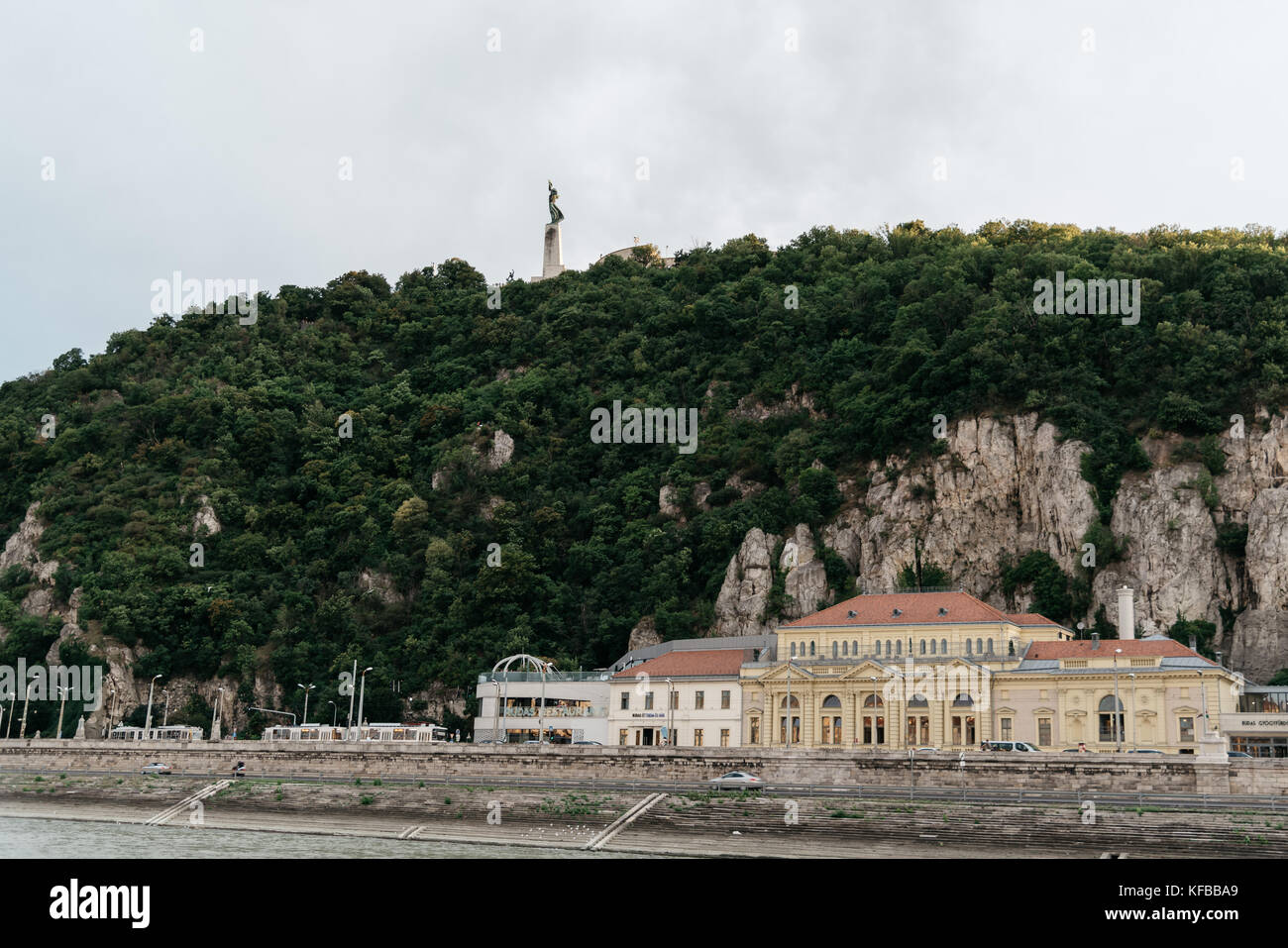 Budapest, Ungheria - 12 agosto 2017: Bagni termali di Rudas in Budapest. Si tratta di una termica e bagno termale a Budapest costruito durante il dominio ottomano. Foto Stock
