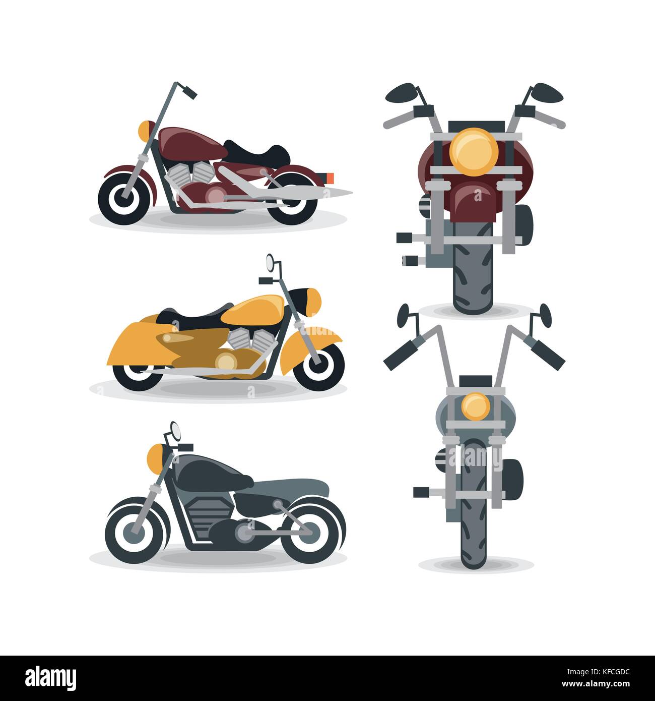 Cultura biker design Illustrazione Vettoriale