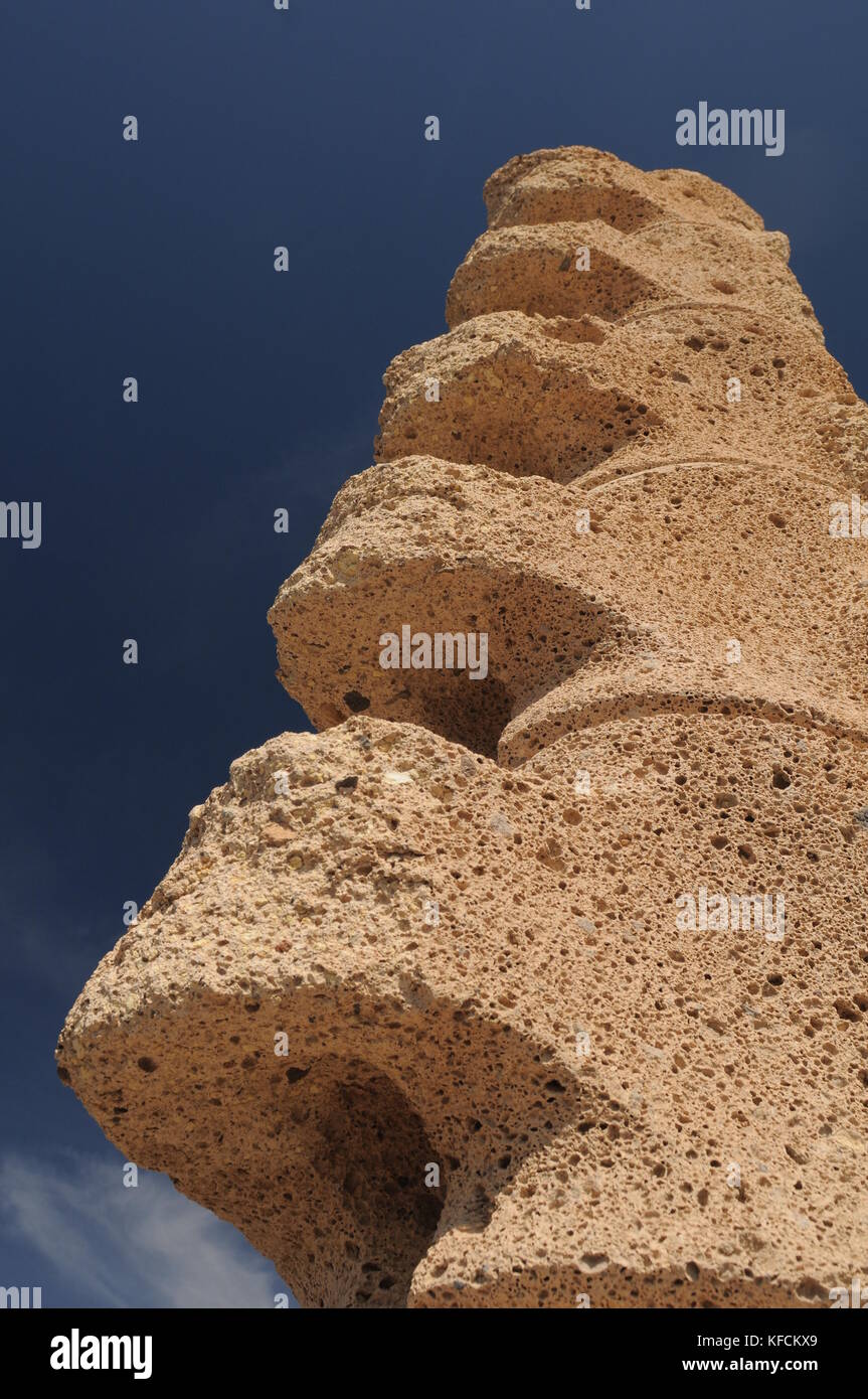 La scultura a el medano, Tenerife Foto Stock