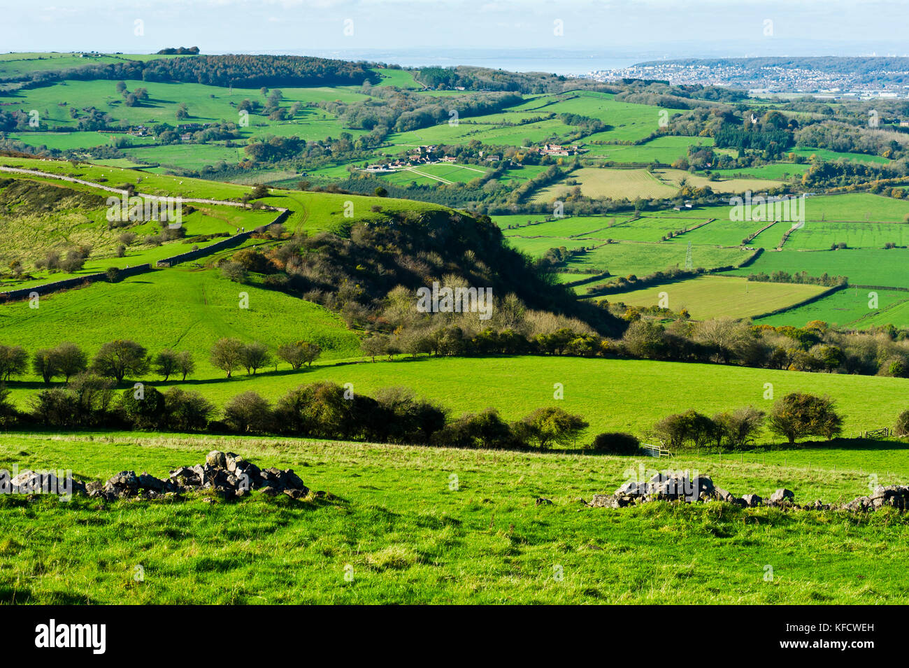 Crook picco, vicino a Weston-super-mare, somerset Foto Stock