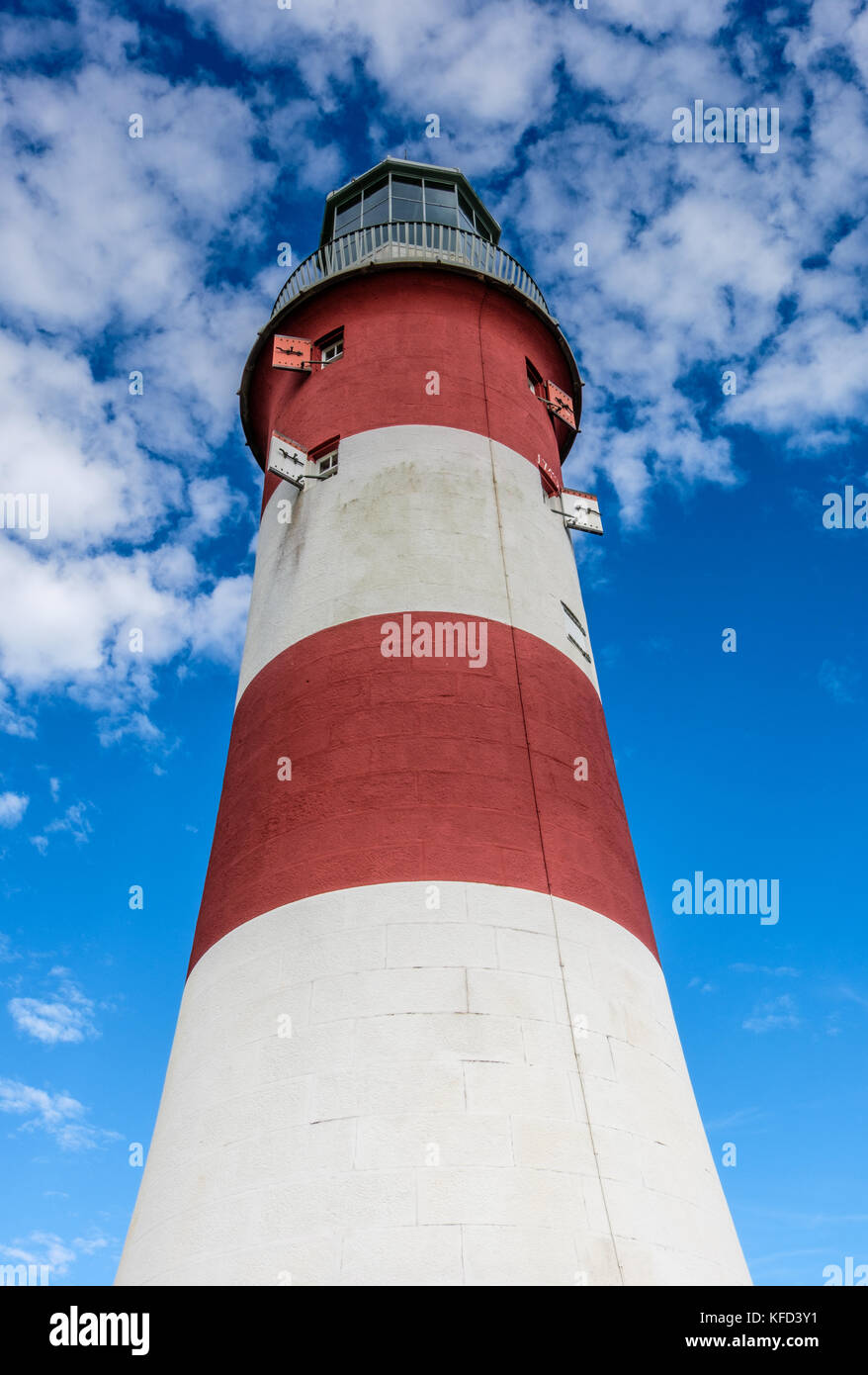 Smeaton's Tower, la zappa, Plymouth, Devon, Regno Unito Foto Stock