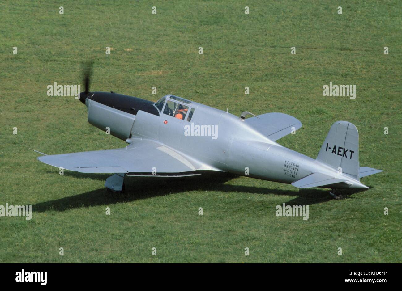 Fiat g 46 istruttore militare di aeromobili (Italia, 1947) Foto Stock