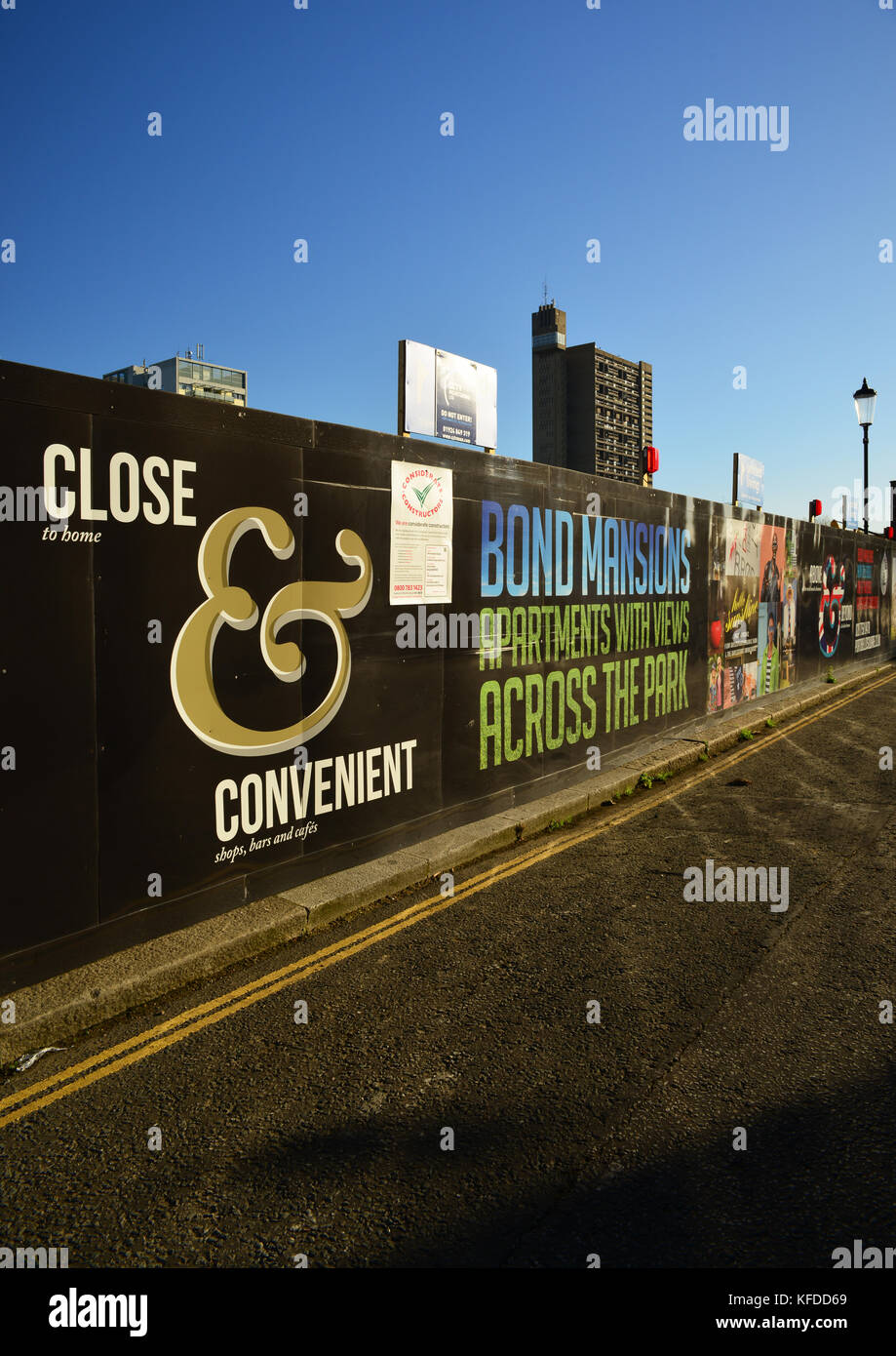 Regno Unito: Londra: North Kensington: nuovo sviluppo Foto Stock