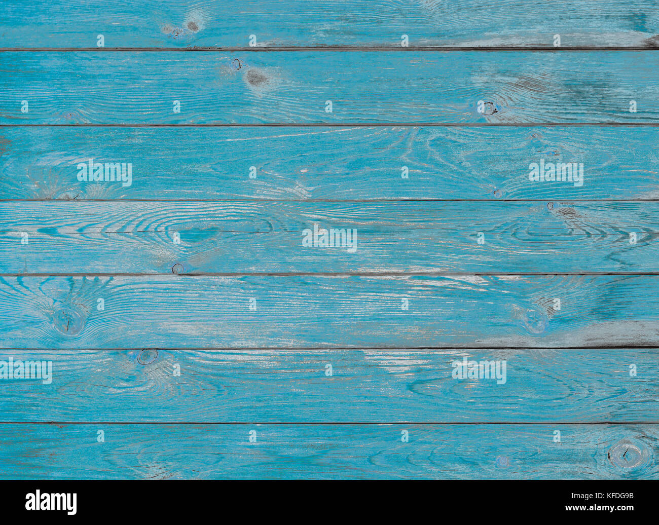 Blu listoni in legno texture di sfondo o Foto Stock