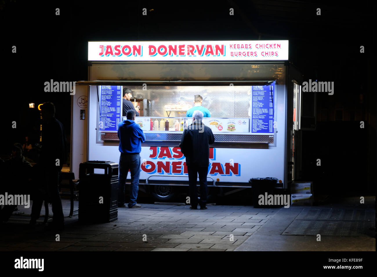 Kebab van Jason Donervan Foto Stock