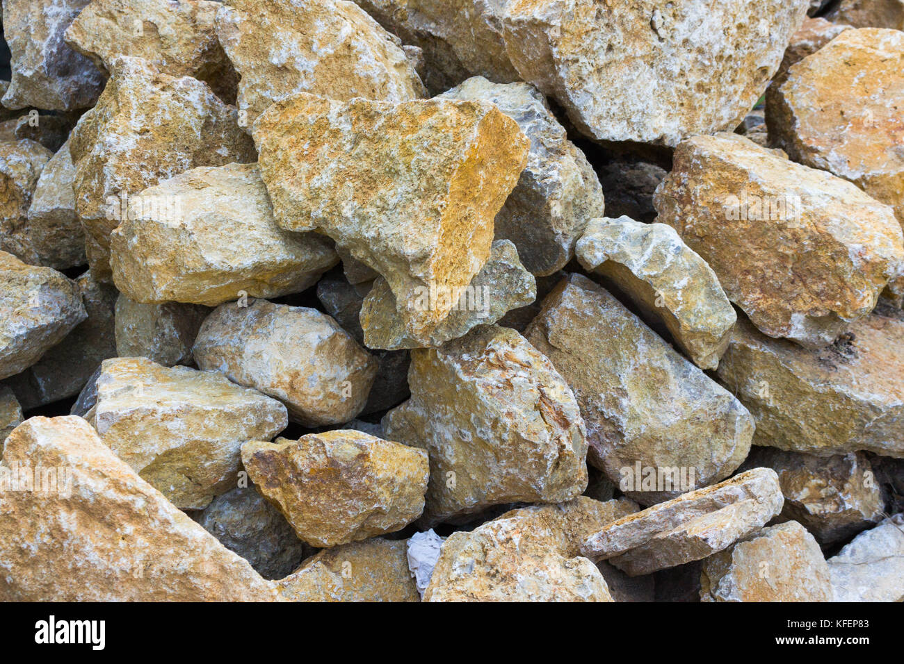 Close up di pietra beige texture di superficie di sfondo Foto Stock