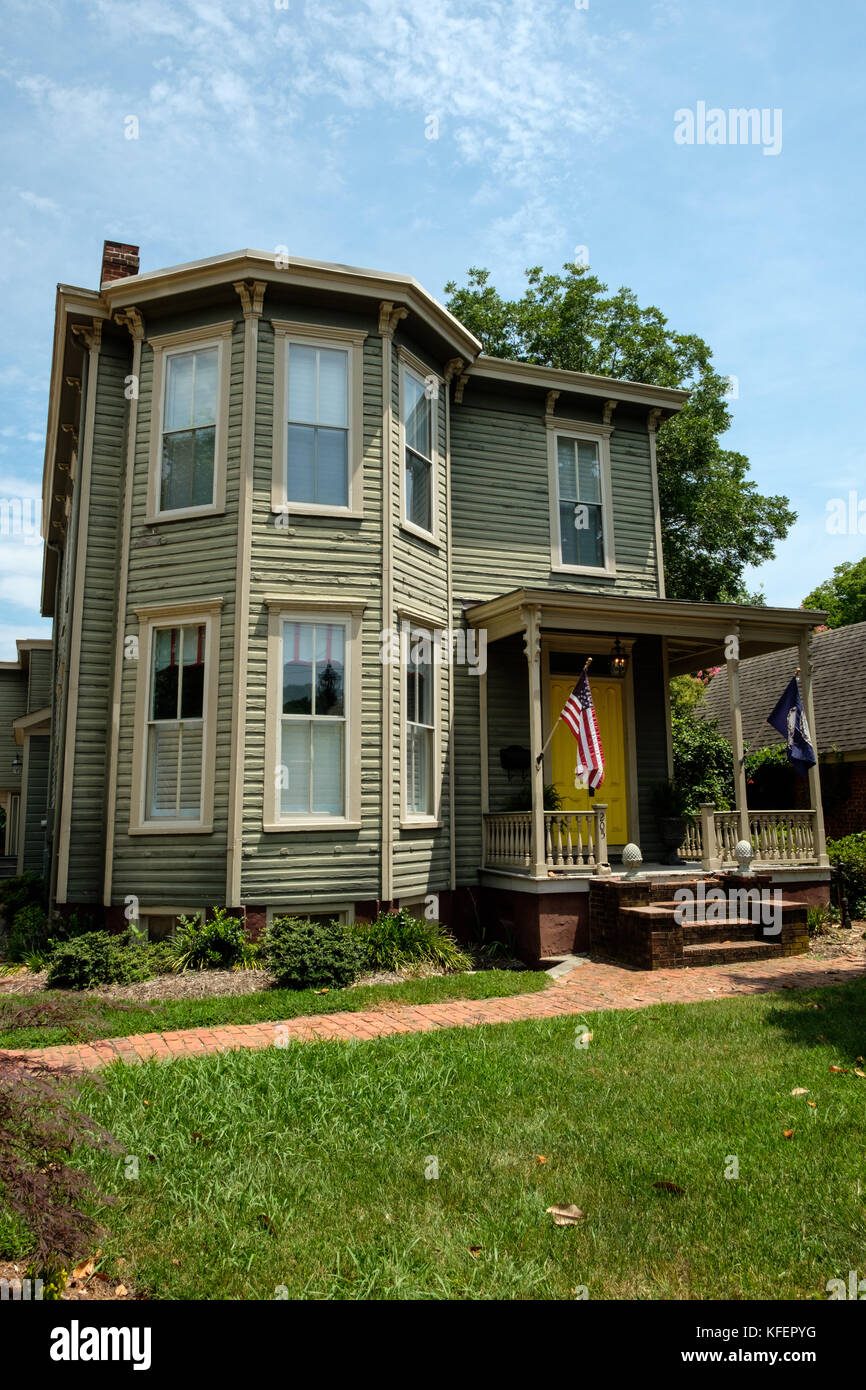Henning Nelms House, 205 South Church Street, Smithfield, Virginia Foto Stock