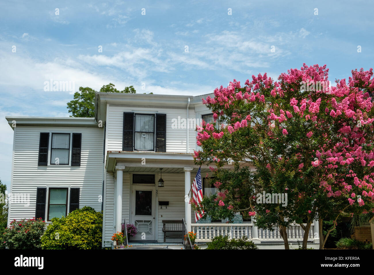Chapman House, 331 South Church Street, Smithfield, Virginia Foto Stock