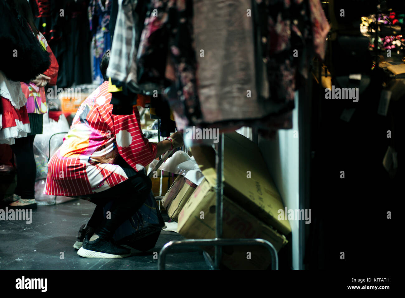 Londra, Regno Unito. 27th, ottobre 2017. cosplayers, ventole, celebrità e guide di stallo presso mcm london comic con al centro excel, ottobre 2017. © Simone re/ alamy live news Foto Stock