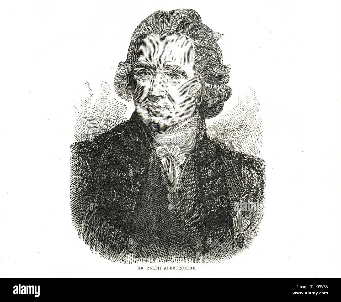 Sir Ralph Abercromby, 1734-1801 Foto Stock