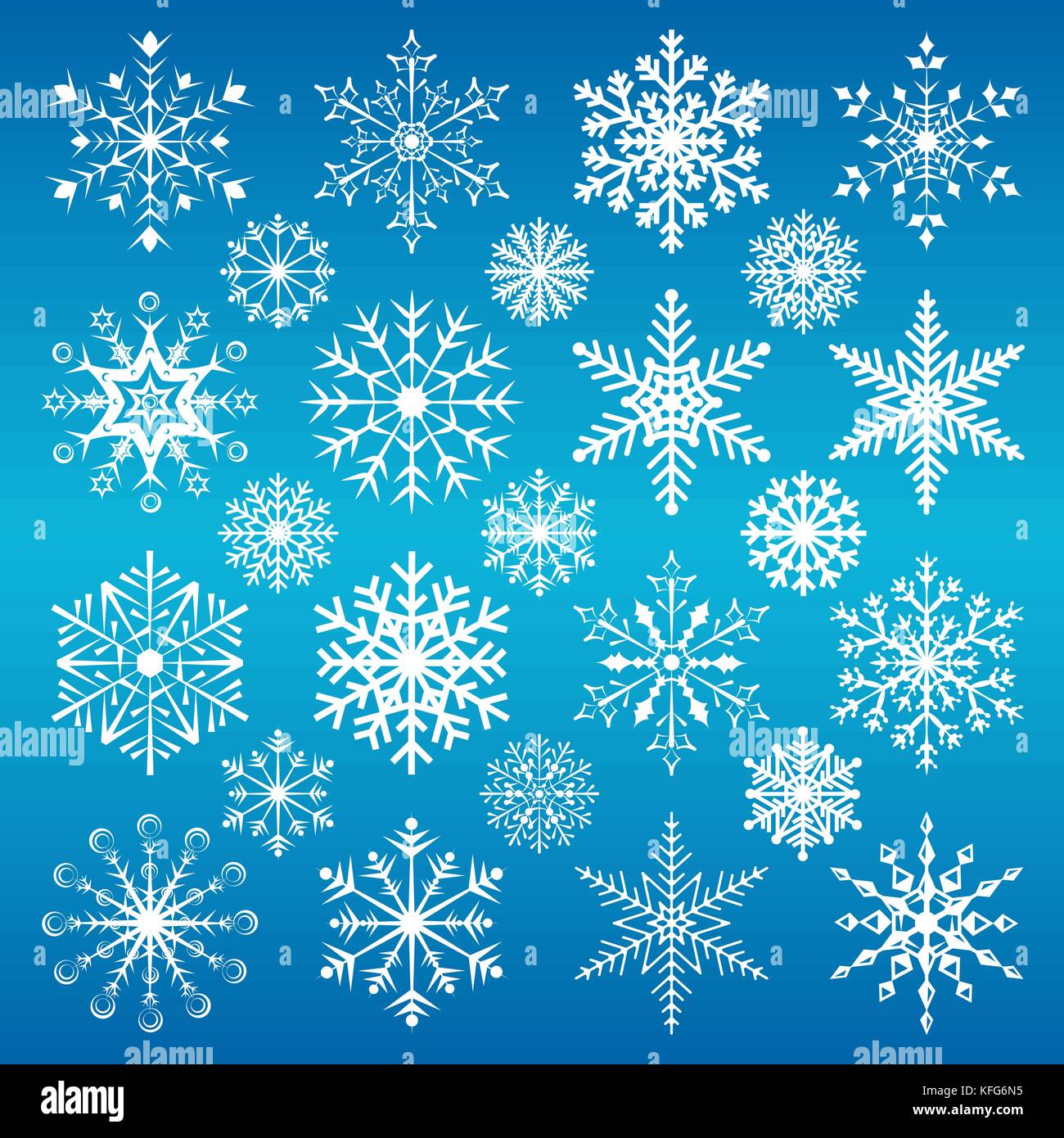 Sfondi Natalizi Con Neve.Il Natale Di Fiocchi Di Neve Su Sfondo Blu Immagine E Vettoriale Alamy