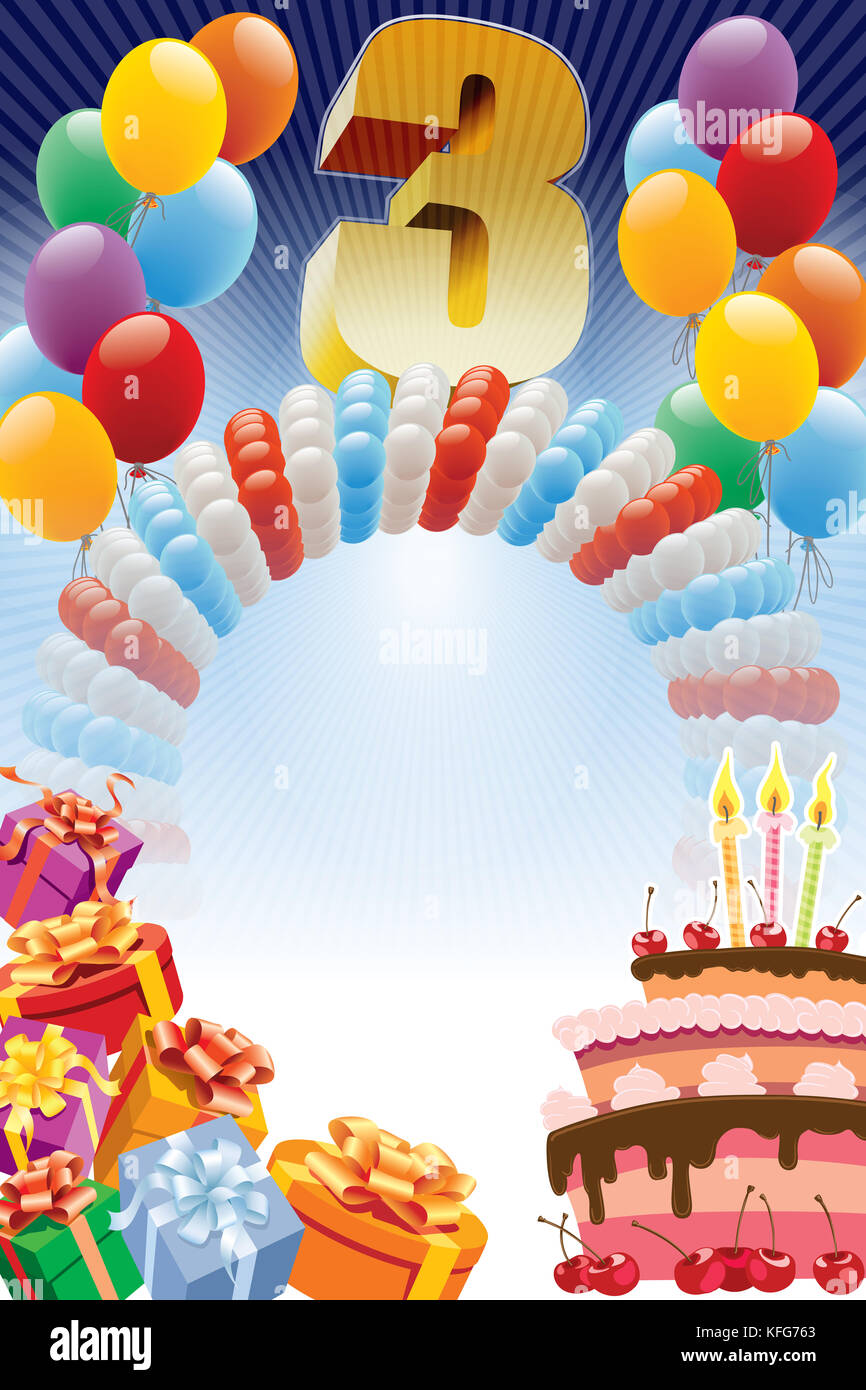 Sfondo Fotografico Per Decorazioni 3° Compleanno - Tema Floreale Tea Party, 0,9 X 1,5 M, In Vinile