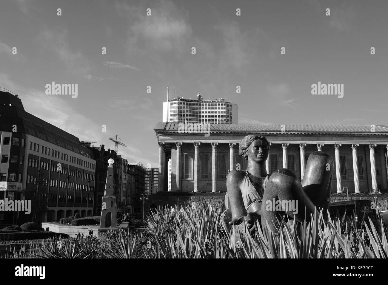 Victoria Square Birmingham City Foto Stock