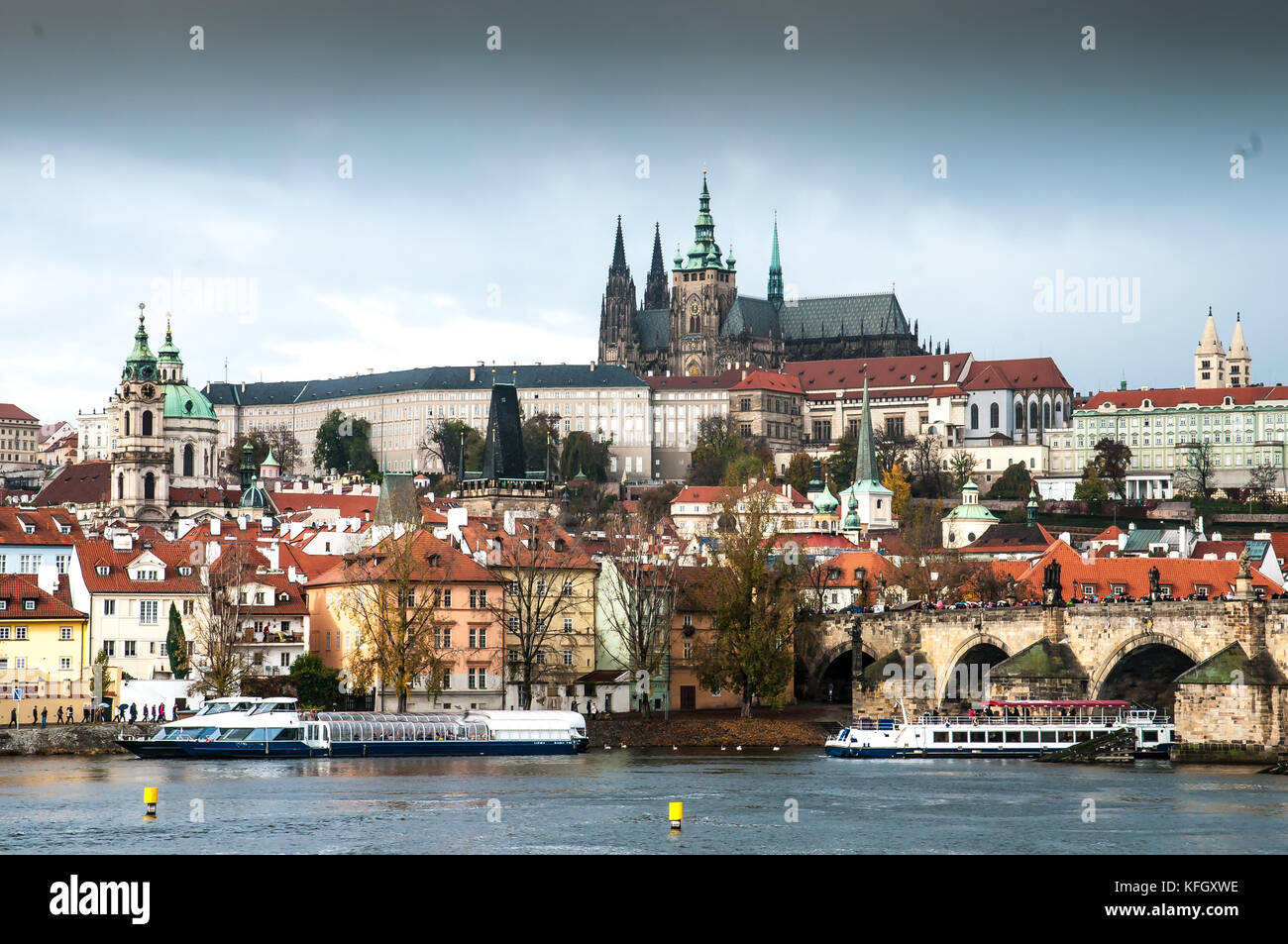 Monumenti storici, 15 Apr 2017, Praga Repubblica Ceca, Foto Stock