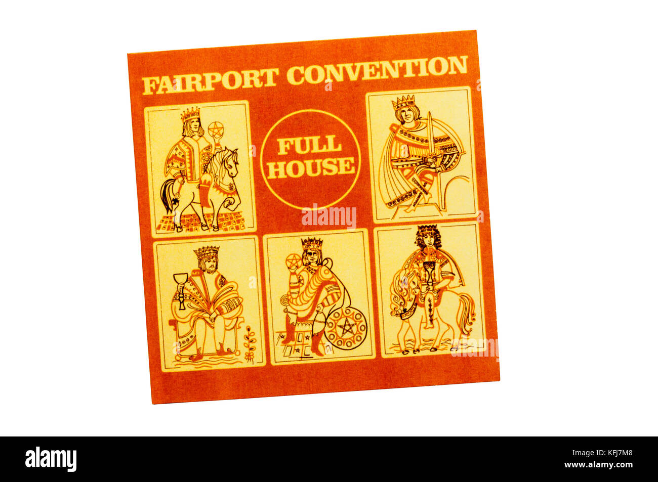 Il Full House è stato il quinto album da British folk rock band Fairport Convention. Rilasciato nel 1970. Foto Stock